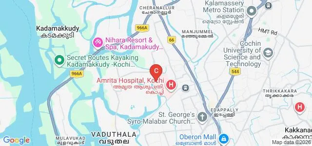 Amrita School of Business, Amritapuri Map