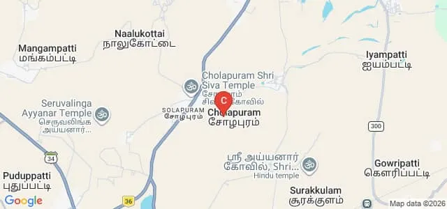 Shantha College of Education for Women, Sivagangai Map