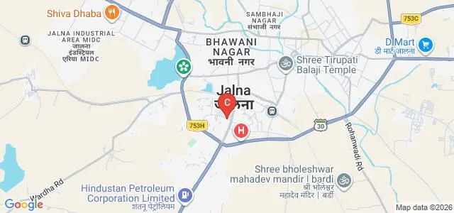 Jalna Education Society's Institute of Pharmacy, Jalna Map