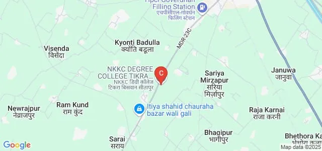 Nanda Kishore Kailash Chandra College, Sitapur Map