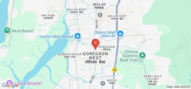 School of Data Science and Business Intelligence, Mumbai Map