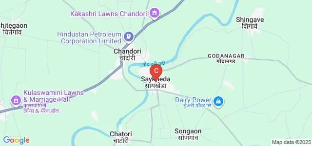 Maratha Vidya Prasarak Samaj's Arts, Commerce and Science College, Nandgaon Map
