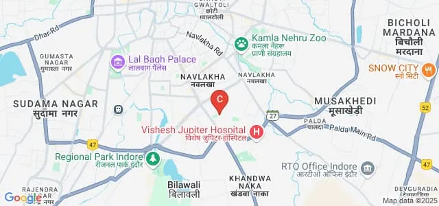 School of Data Science and Forecasting, Devi Ahilya Vishwavidyalaya, Indore Map