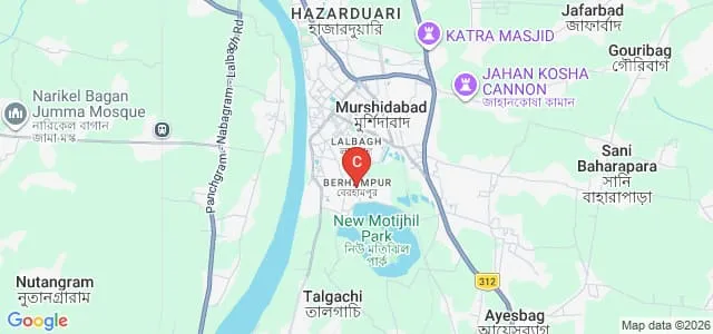 Mrinmayee Institute of Education, Murshidabad Map
