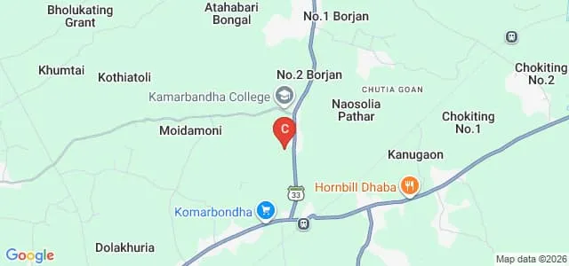Kamarbandha College, Golaghat Map