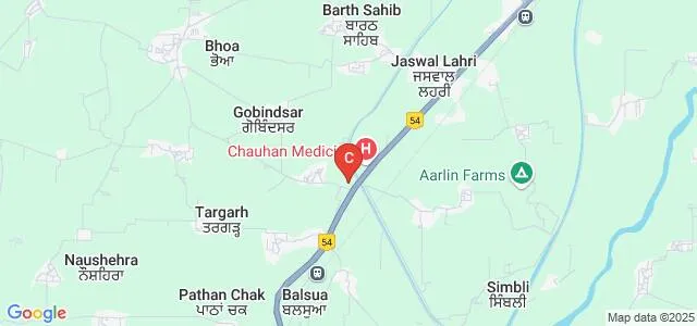 Aman Bhalla Institute of Engineering and Technology, Pathankot Map
