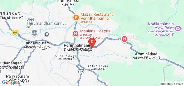 Al Salama College of Optometry, Malappuram Map