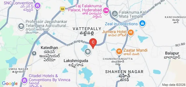 Moghal College of Education, Hyderabad Map
