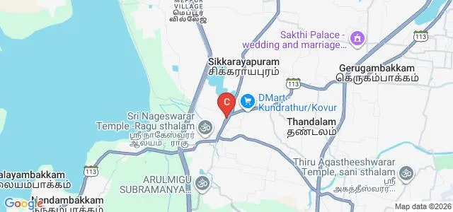 Chennai Institute of Technology, Chennai Map