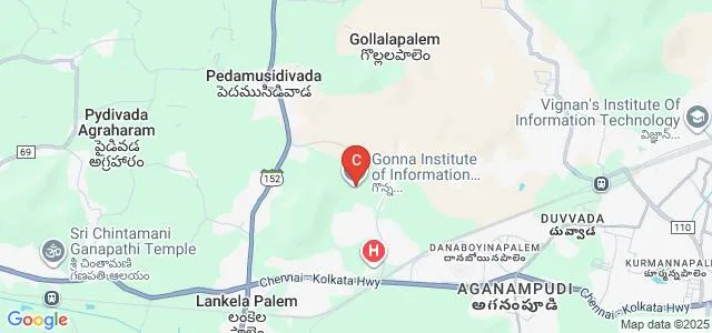 Gonna Institute of Information Technology and Sciences, Visakhapatnam Map