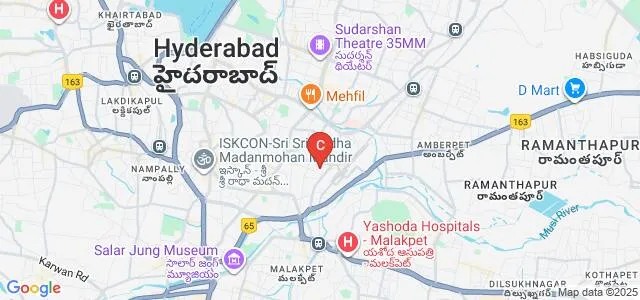 Badruka Institute of Management Studies, Hyderabad Map