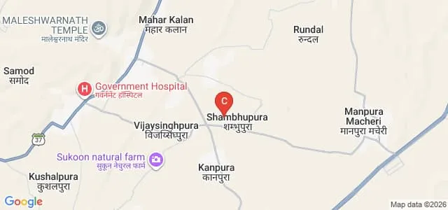 Chhatrapati Shivaji B Ed College, Chomu Map