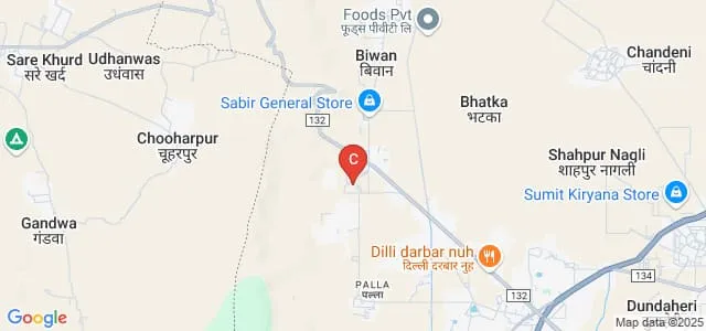 Mewat Engineering College, Mewat Map