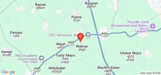 GND College of Education, Mohali Map