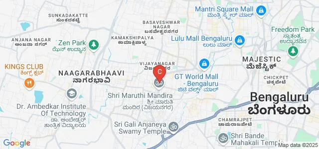 Ramanashree Academy of Management, Bangalore Map