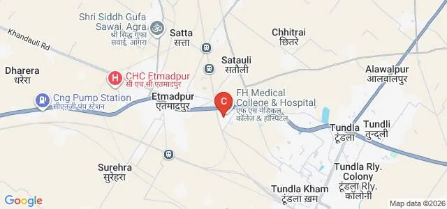 Dr ZH Institute of Technology and Management, Firozabad Map