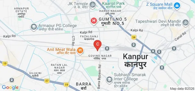 DBS College, Kanpur Map