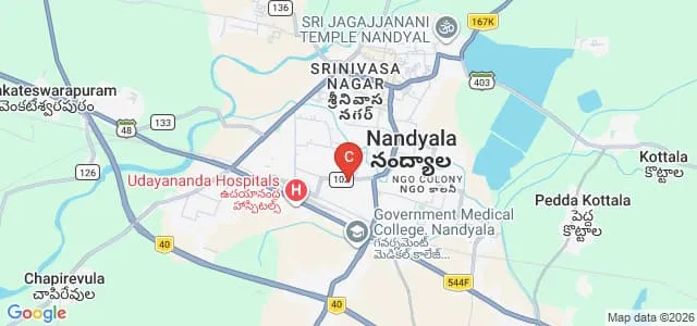 Bharathi College of Education, Mandya Map