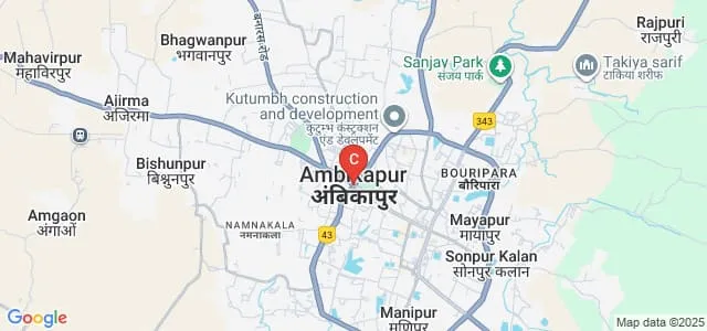 Rajeev Gandhi Government Post Graduate College, Ambikapur Map