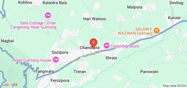 Government Degree College, Tangmarg Map