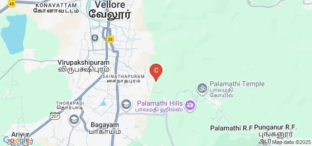 Vaani Polytechnic College, Vellore Map