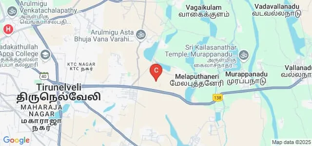 Devendrar College of Physiotherapy, Tirunelveli Map