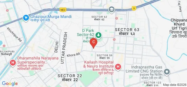 UP Institute of Design, Noida Map