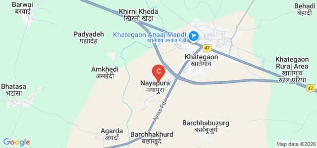 Pushpdeep Girls College, Khategaon Map