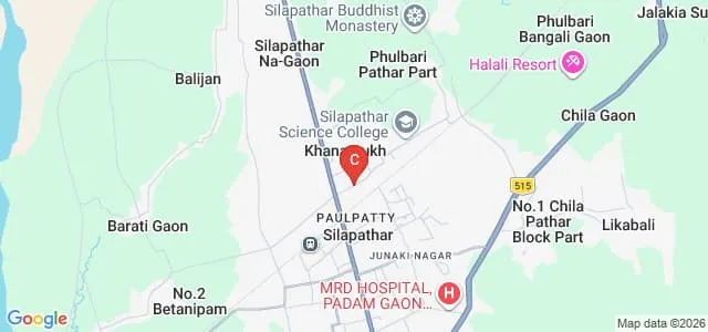 Silapathar Science College, Dhemaji Map