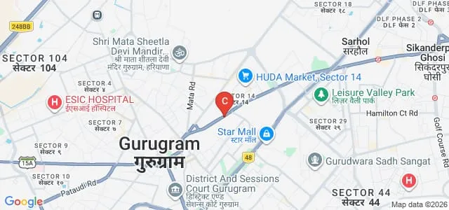 Government College for Girls, Gurgaon Map