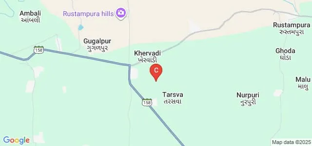 Muni Seva Ashram College of Nursing, Waghodia Map