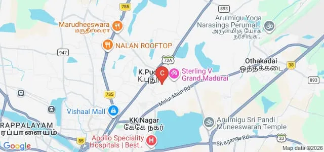 CSI College of Arts and Science for Women, Madurai Map