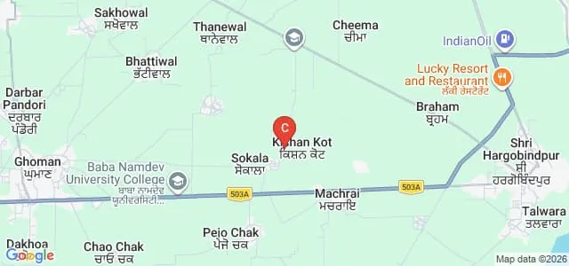 Cheema College of Education, Gurdaspur Map