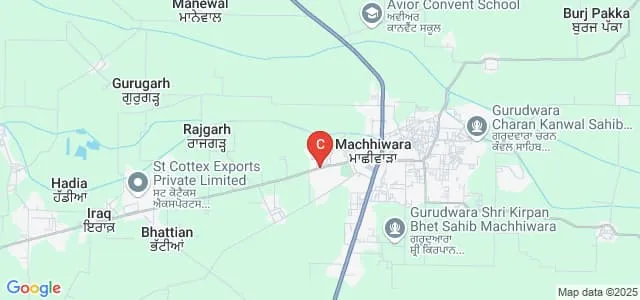 National College for Women, Ludhiana Map
