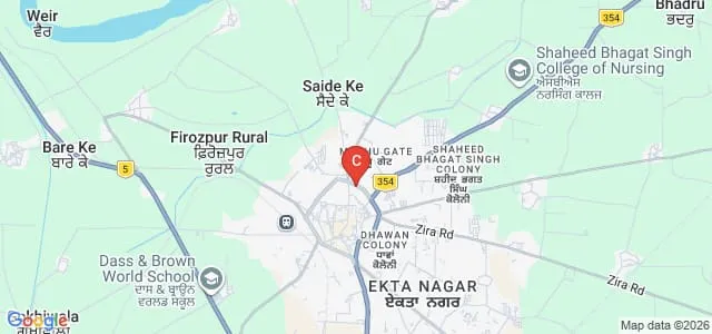 Dev Samaj College for Women, Ferozepur Map