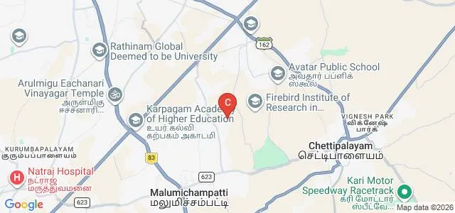 SNMV College of Arts and Science, Coimbatore Map