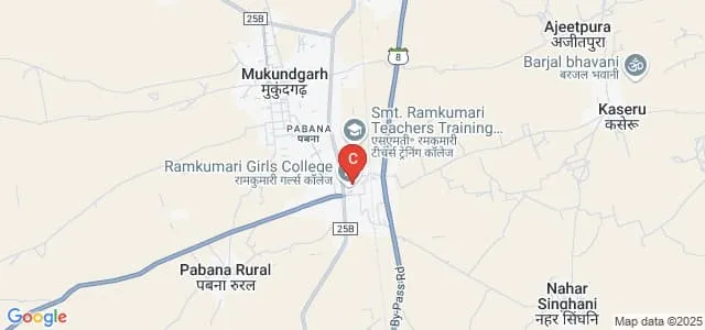 Ramkumari College of Pharmacy, Jhunjhunu Map