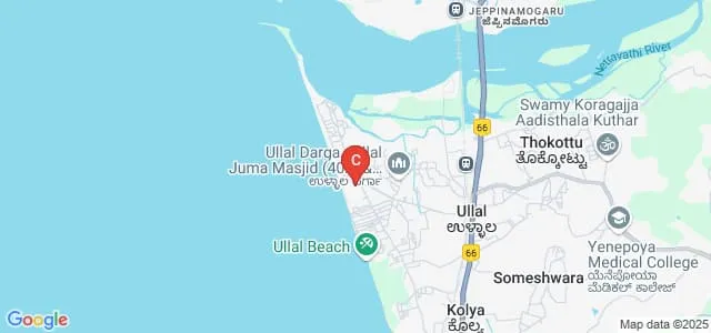 Aaliyah College of Nursing, Mangalore Map
