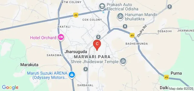 Womens College, Jharsuguda Map