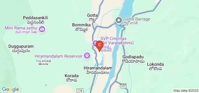Sri Rameswari Degree College, Srikakulam Map