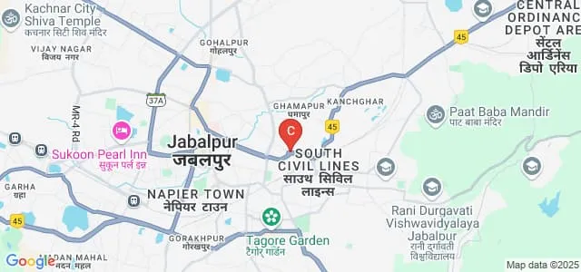 Government College of Educational Psychology and Guidance, Jabalpur Map