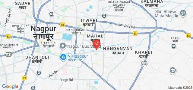 Shri Niketan Arts, Commerce College, Nagpur Map