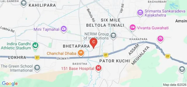 Beltola College, Guwahati Map