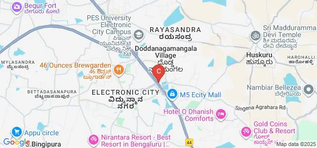 Symbiosis Centre for Management Studies, Bengaluru Map