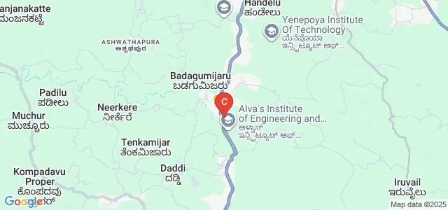 Alva's Homoeopathic Medical College, Mangalore Map