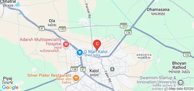 Sarvoday College of Education, Gandhinagar Map