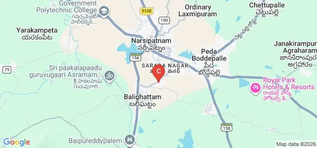 BR College of Education, Narsipatnam Map