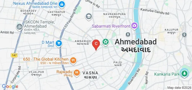 Sheth CN College of Education, Ahmedabad Map