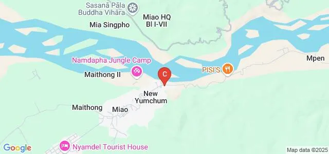 Namdapha Degree College, Changlang Map
