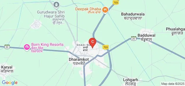 Arjan Dass College, Dharamkot Map